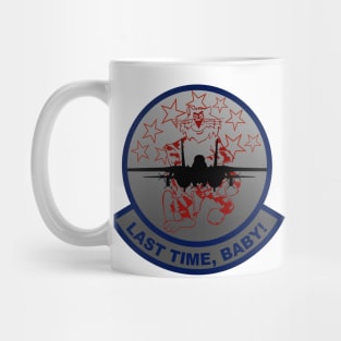 Grumman F-14 Tomcat - Last Time, Baby - Crome Mug